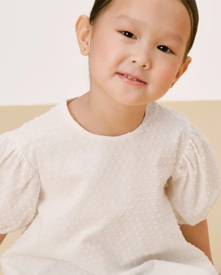 Платье для девочки Loomknits LT24-3409-016-92 Молочный