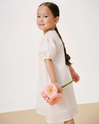 Платье для девочки Loomknits LT24-3409-016-98 Молочный