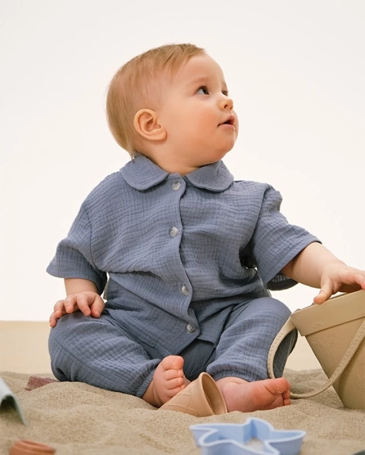 Брюки детские Loomknits T0668-030-68 Синий