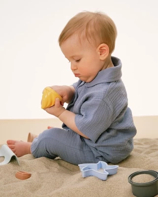 Брюки детские Loomknits T0668-030-80 Синий