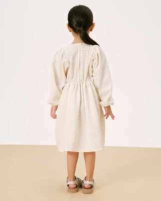 Платье для девочки Loomknits LT24-4109-016-104 Молочный