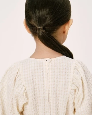 Платье для девочки Loomknits LT24-4109-016-110 Молочный