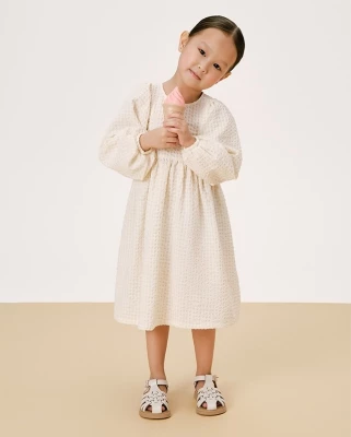 Платье для девочки Loomknits LT24-4109-016-80 Молочный