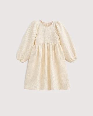 Платье для девочки Loomknits LT24-4109-016-98 Молочный