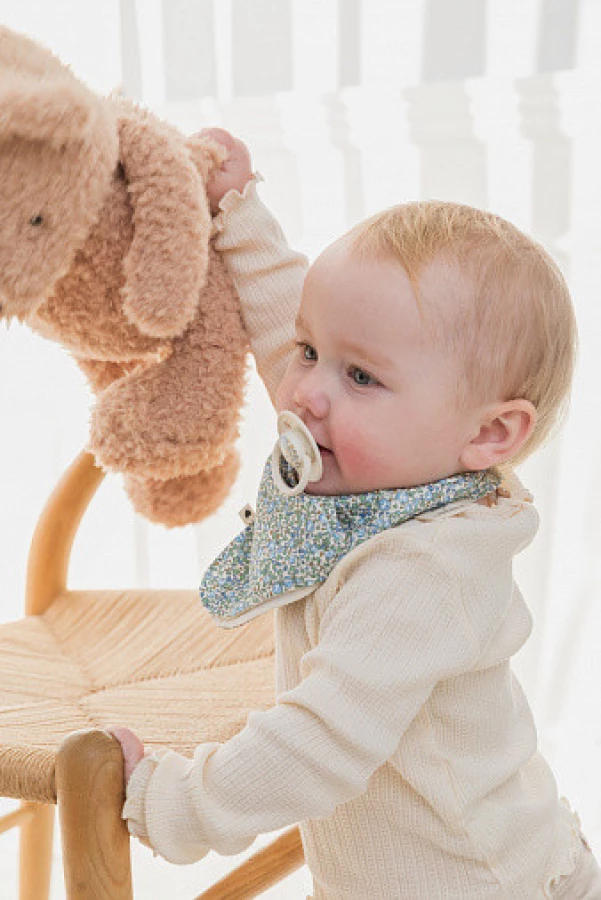 Набор пустышек силиконовых BIBS Liberty De Lux, 2 шт. - Capel - Sage, 0+ мес.