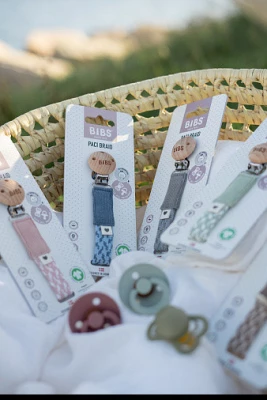 Держатель для пустышки BIBS - Dark Oak/Vanilla