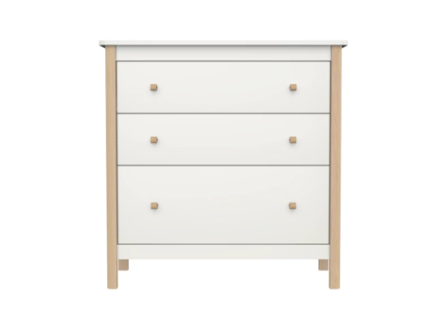 Комод Classic 3 ящика (молочный)