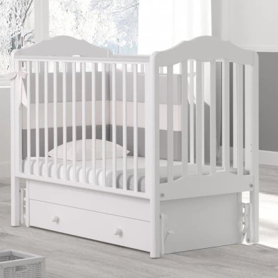 Gandylyan Кровать детская Анастасия УМ (,белая) К-2002-23м