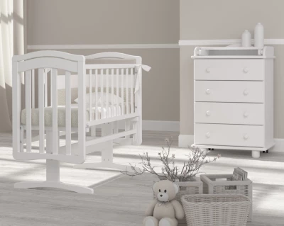 Gandylyan Кровать детская Лили (белая) Л-2003-1м