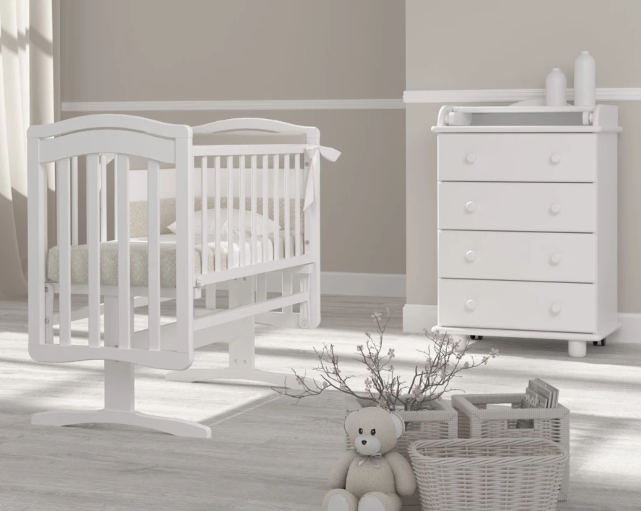 Gandylyan Кровать детская Лили (белая) Л-2003-1м