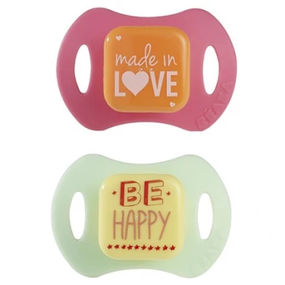 Соска- пустышка детская силиконовая (2 штуки) Beaba