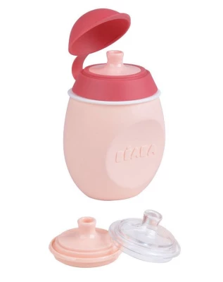 Beaba Поильник из силикона 2 в 1