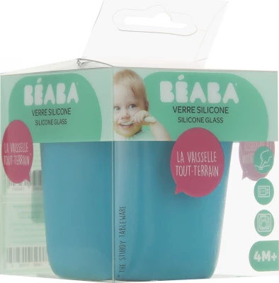 Стакан из силикона SILICONE GLASS Beaba