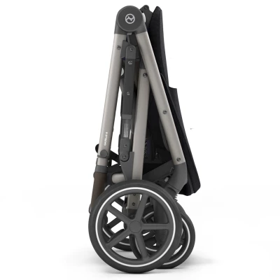 Cybex Коляска прогулочная Gazelle S TPE Deep Black