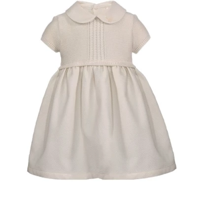 NaturaPura Платье с вязан-м верхом