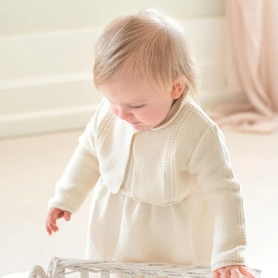 NaturaPura Платье с вязан-м верхом