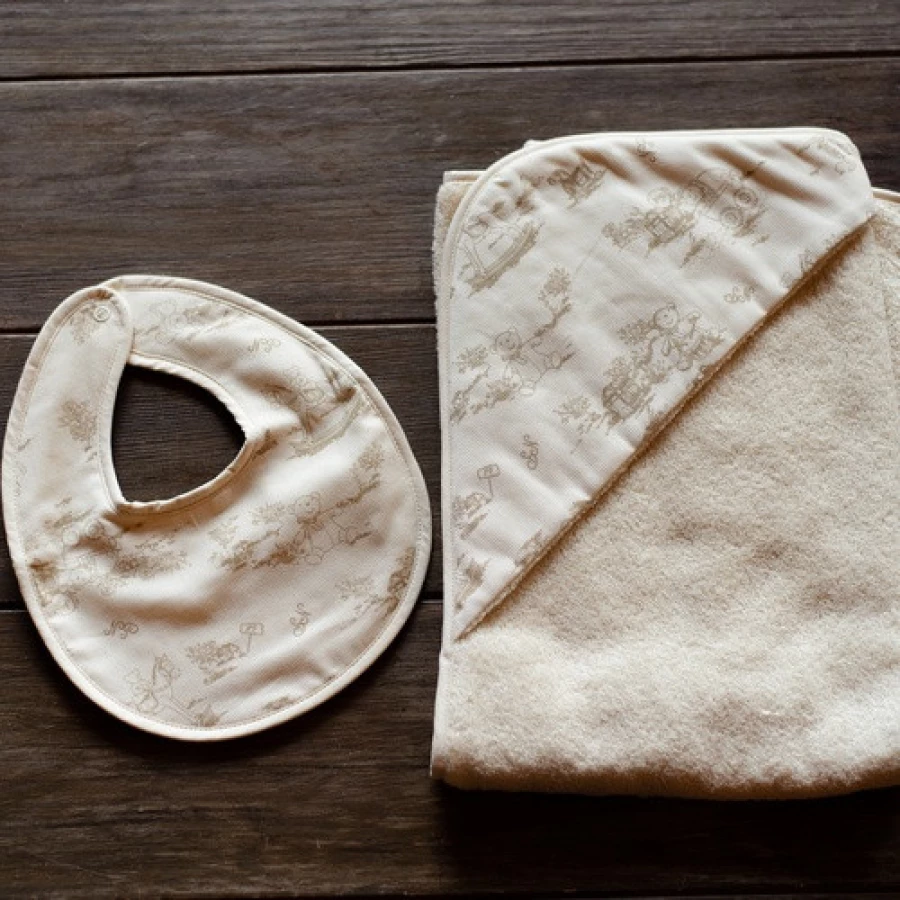 NaturaPura Полотенце с копюшоном