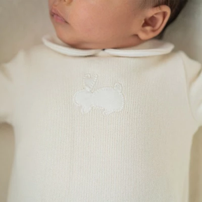 NaturaPura Комбинезон с атласным кроликом ВВ06001А