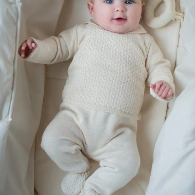 NaturaPura Игрушка Погремушка МИШКА