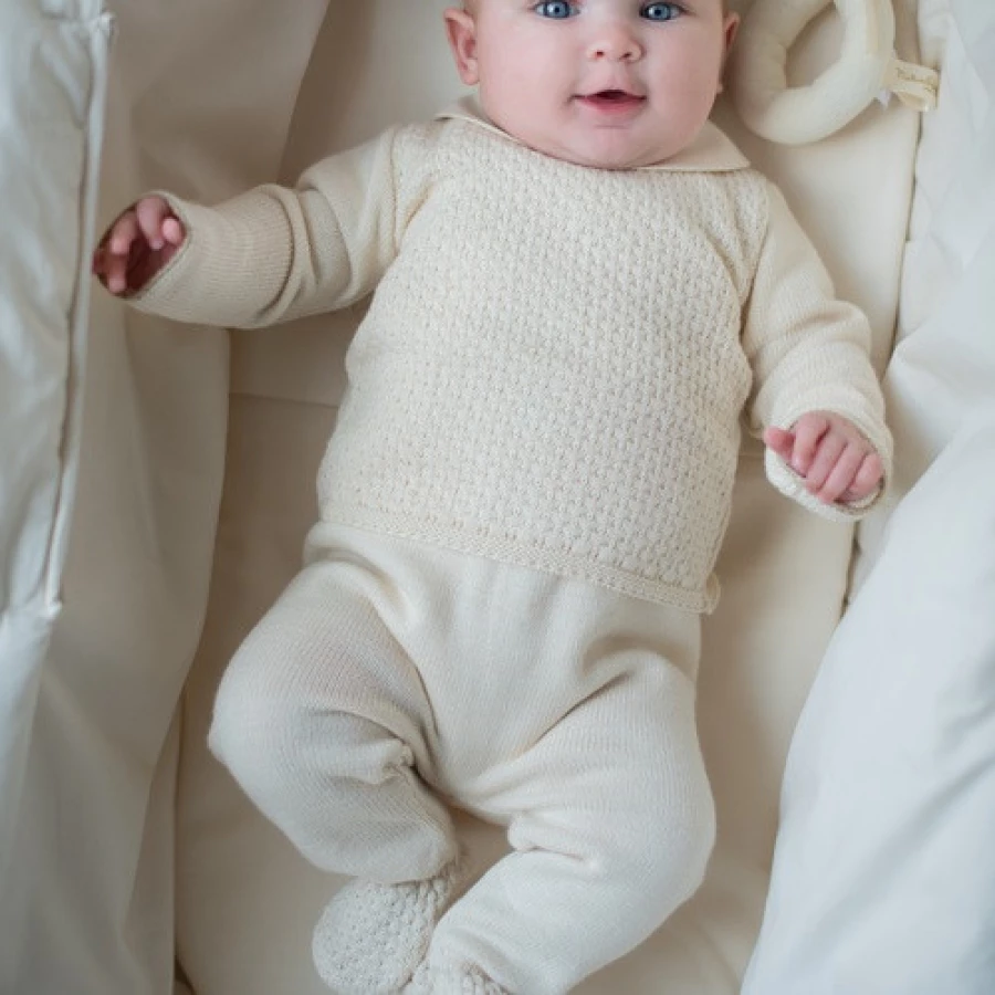 NaturaPura Игрушка Погремушка МИШКА