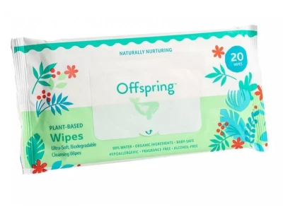 Offspring биоразлагаемые влажные салфетки, 20 шт