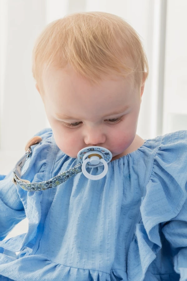 Держатель для пустышки BIBS Liberty - Chamomile Lawn - Woodchuck