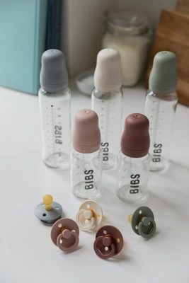 Бутылочка в наборе BIBS Complete Set - Baby Blue, 225 мл