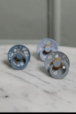 Набор пустышек латексных BIBS Liberty Colour, 2 шт. - Capel - Sage, 6+ мес.