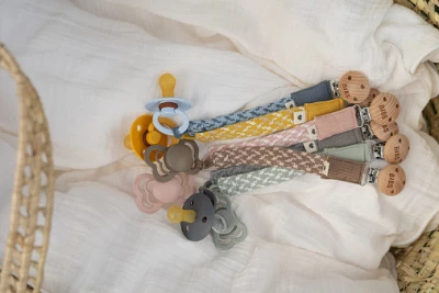 Держатель для пустышки BIBS - Ivory/Vanilla