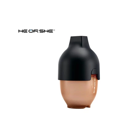 HEORSHE | Бутылочка для кормления из силикона с медленным потоком от 0 мес, 160 мл (цвет черный)