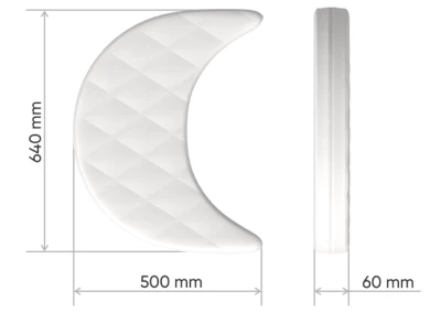 Матрас дополнитель до 165 см Ellipsebed 6 см