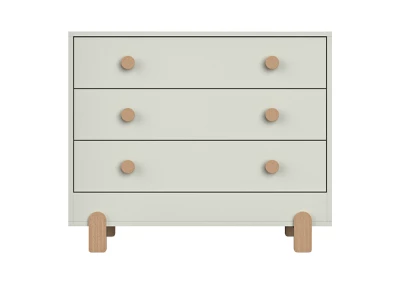 Комод Ice-cream 3 ящика (молочный)