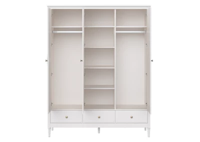 Шкаф Elit 3-х створчатый (белый)