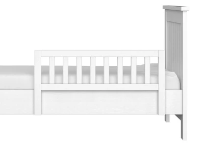 Защитный бортик Wood (белый)