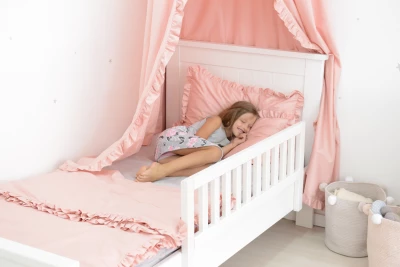 Защитный бортик Wood (белый)