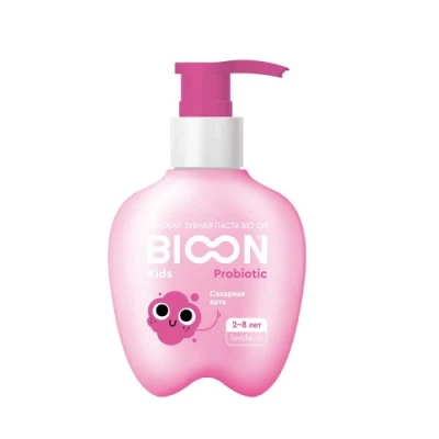 Детская зубная паста с пробиотиком Сахарная вата BIO ON