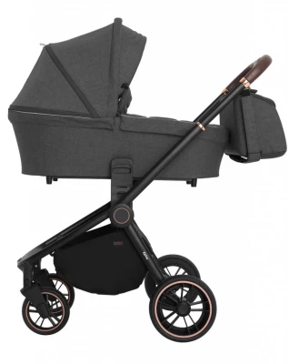 Коляска 2 в 1 Carrello Epica CRL-8510/1, Iron Grey / Черная рама