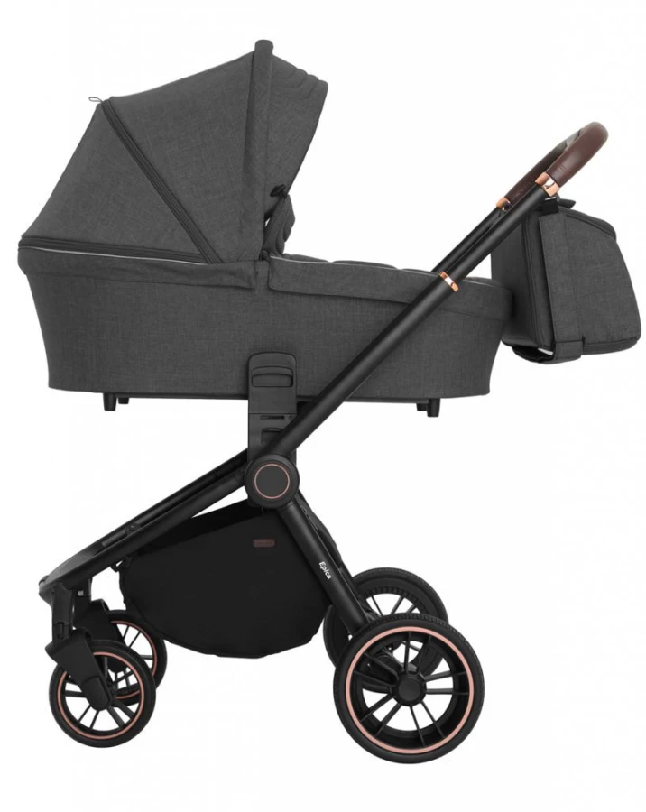Коляска 2 в 1 Carrello Epica CRL-8510/1, Iron Grey / Черная рама