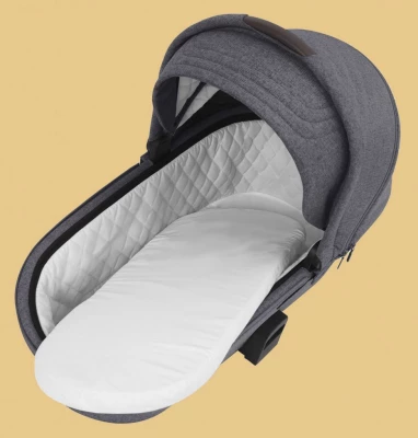 Коляска 2 в 1 Carrello Epica CRL-8510/1, Iron Grey / Черная рама