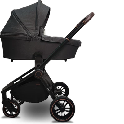 Коляска 2 в 1 Carrello Epica CRL-8510/1, Iron Grey / Черная рама