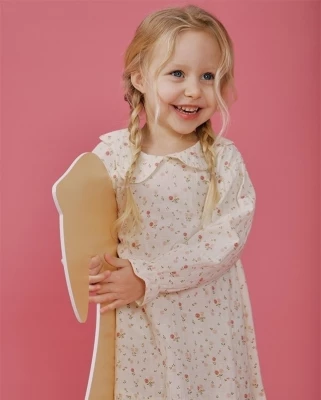 Платье для девочки Loomknits LT24-3411-016-98 Молочный