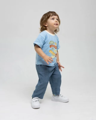 Брюки детские Loomknits LT0071-030-80 Синий