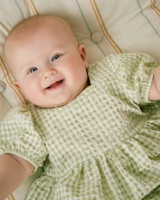 Комплект платье с блумерами Loomknits LT24-1801-086-62 Салатовый