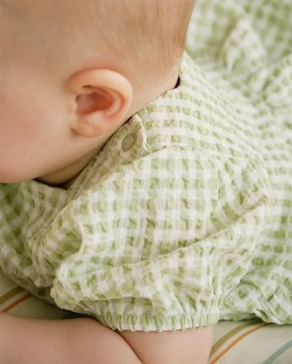 Комплект платье с блумерами Loomknits LT24-1801-086-62 Салатовый