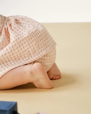 Комплект платье с блумерами Loomknits LT24-1803-025-62 Розовый