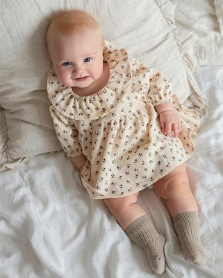 Платье для девочки Loomknits LT0312-013-62 Кремовый