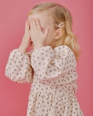 Платье для девочки Loomknits LT24-3401-016-104 Молочный