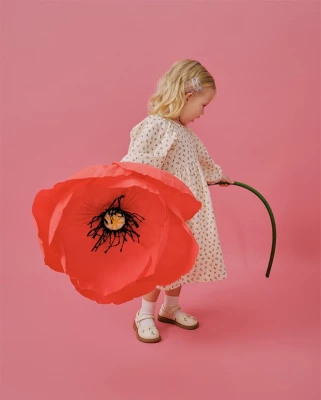 Платье для девочки Loomknits LT24-3401-016-80 Молочный