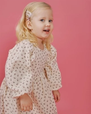 Платье для девочки Loomknits LT24-3401-016-80 Молочный